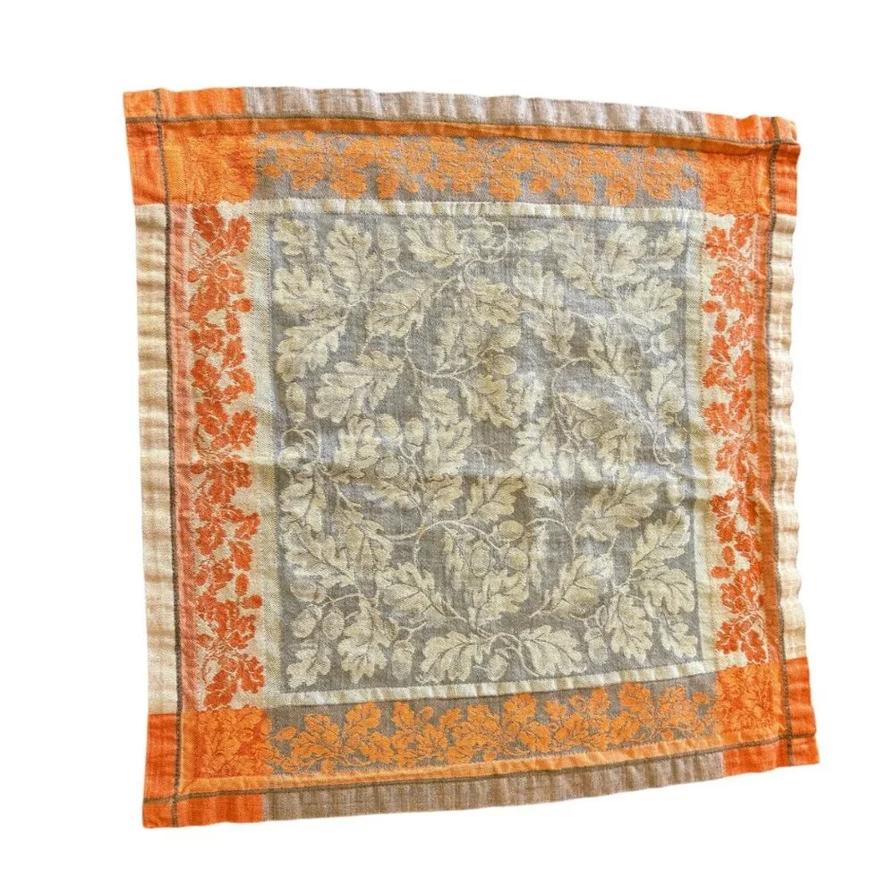 Williams Sonoma Napkins Fall Colors Set Of Two